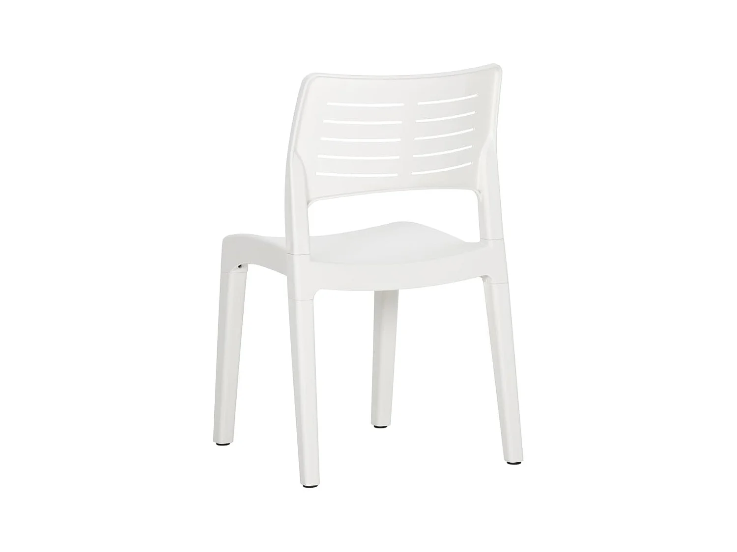 Tuinstoelen set van 2 Wit Polypropyleen