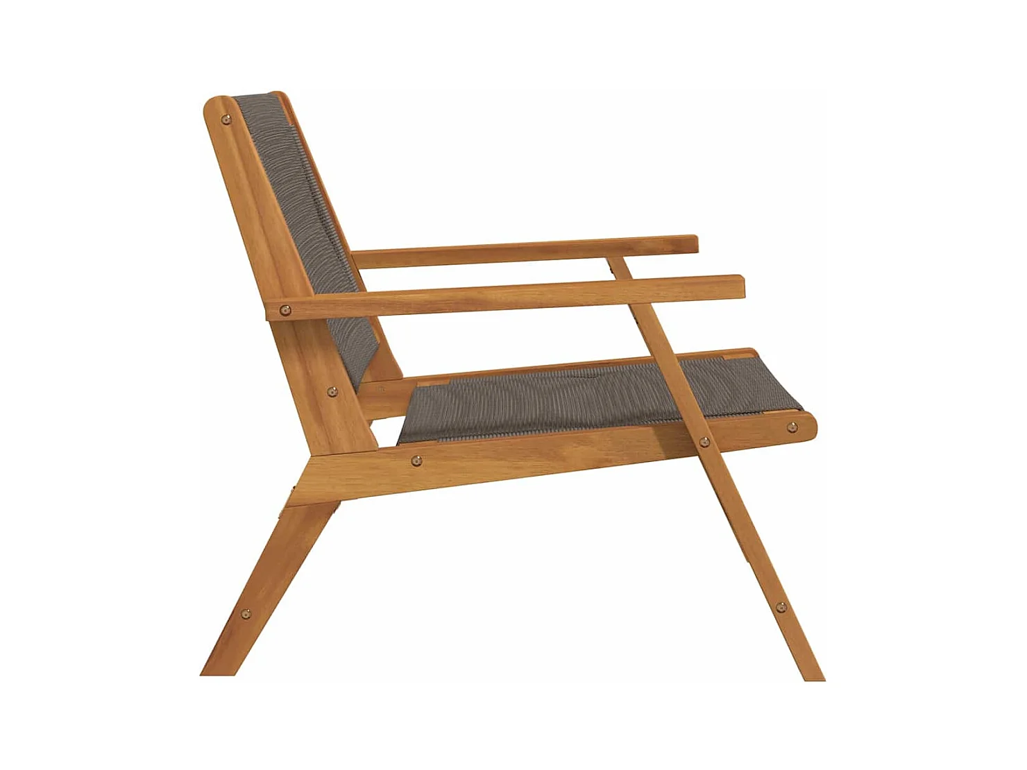 Set di mobili da giardino 2 pezzi Grigio 78 x 67 x 73 cm