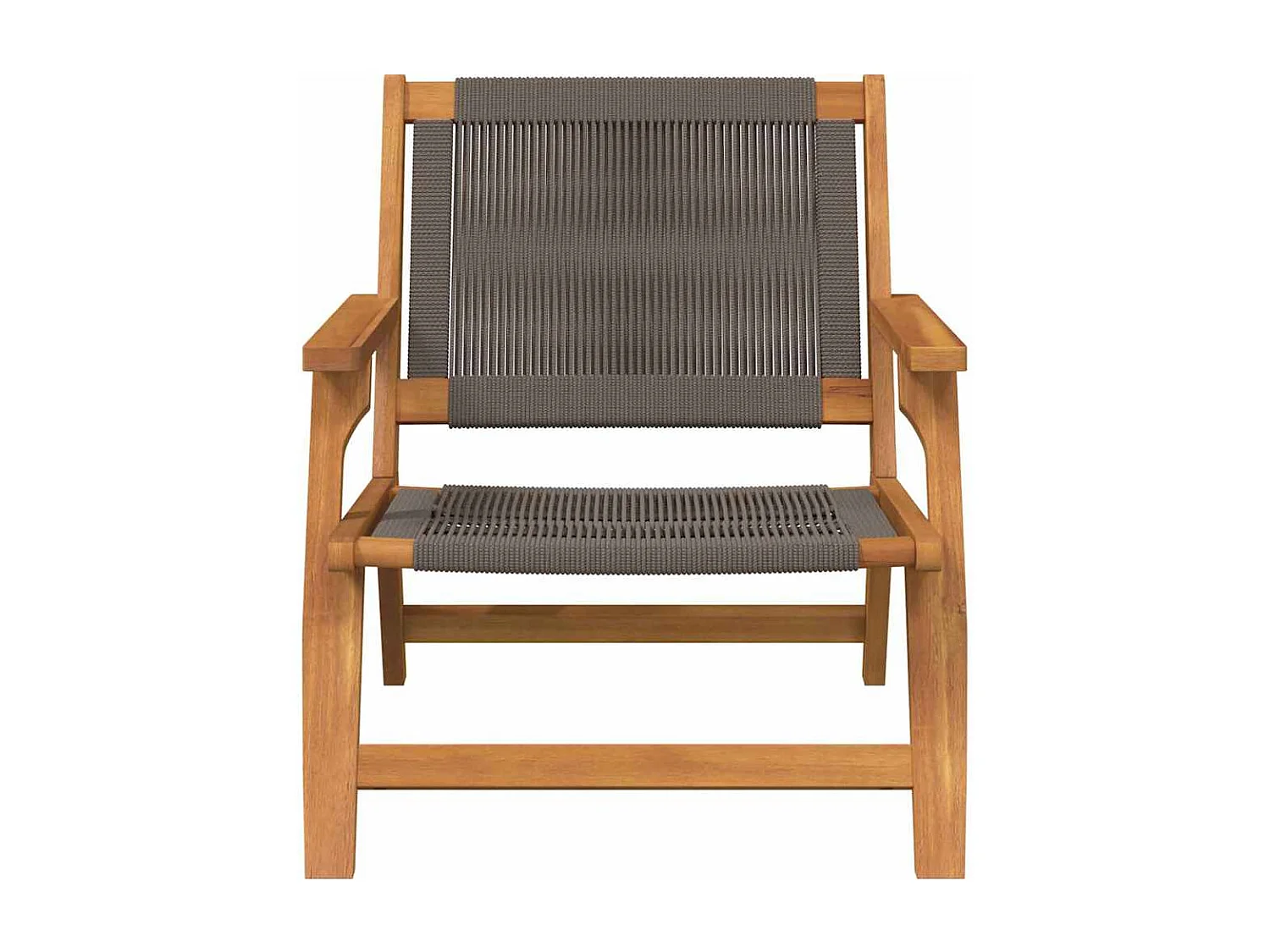 Tuinmeubelset 2-delig Grijs 78 x 67 x 73cm