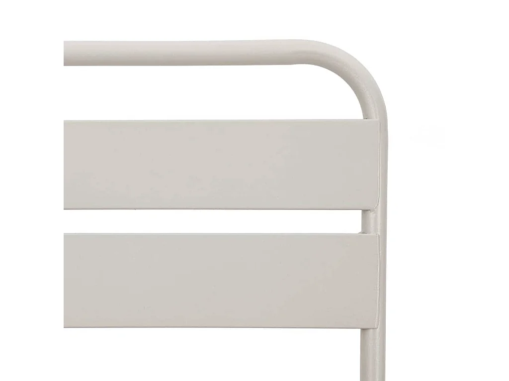 Opvouwbare tuinstoel 2 stuks beige 55 x 56,5 x 91 cm staal