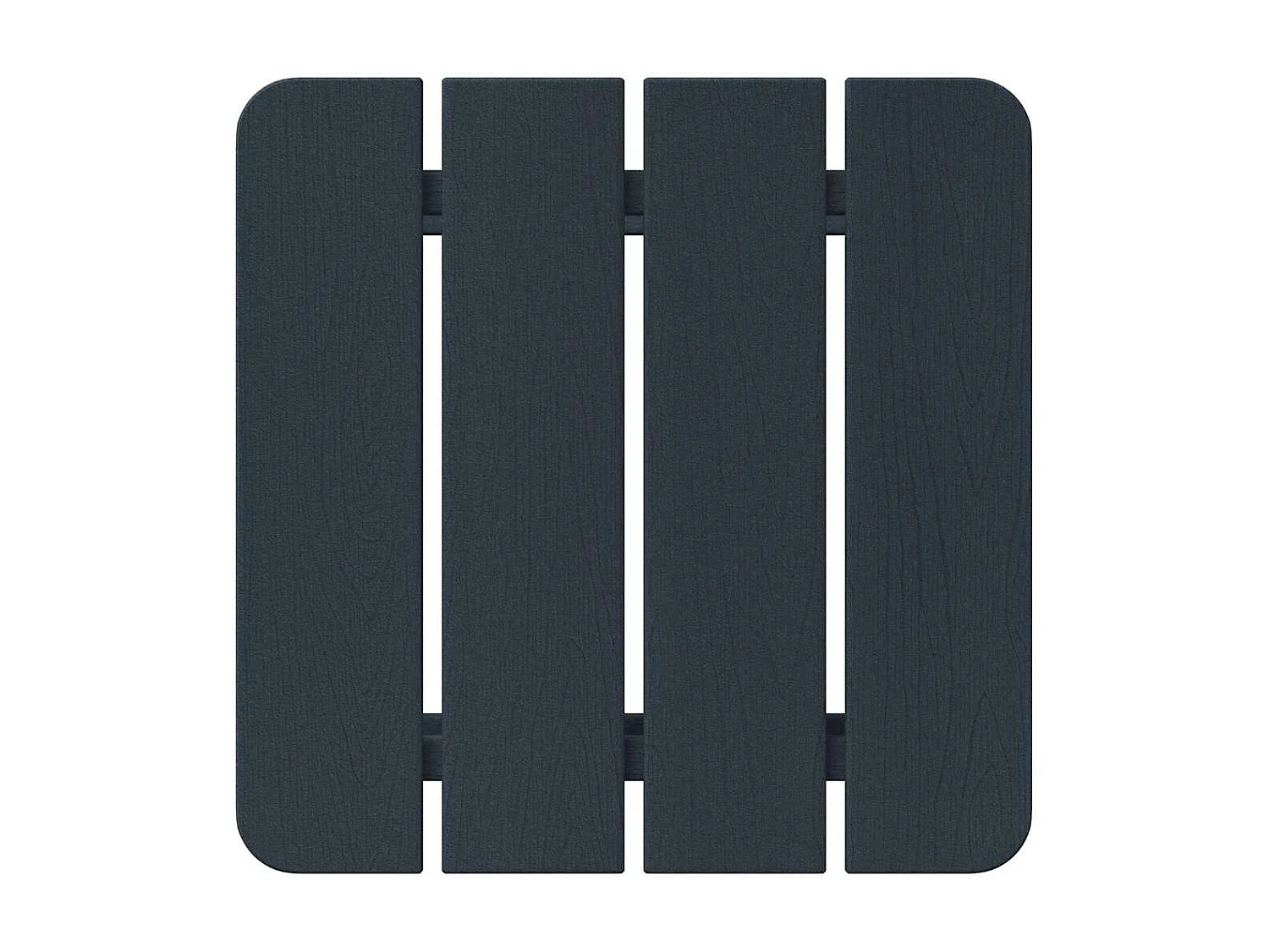 Set di mobili da giardino da 3 pezzi, blu navy, 38 x 38 x 46 cm