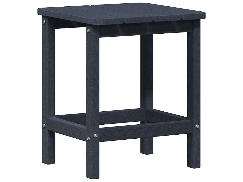 Mobilier de jardin lounge 3 pcs Bleu marine 38 x 38 x 46 cm