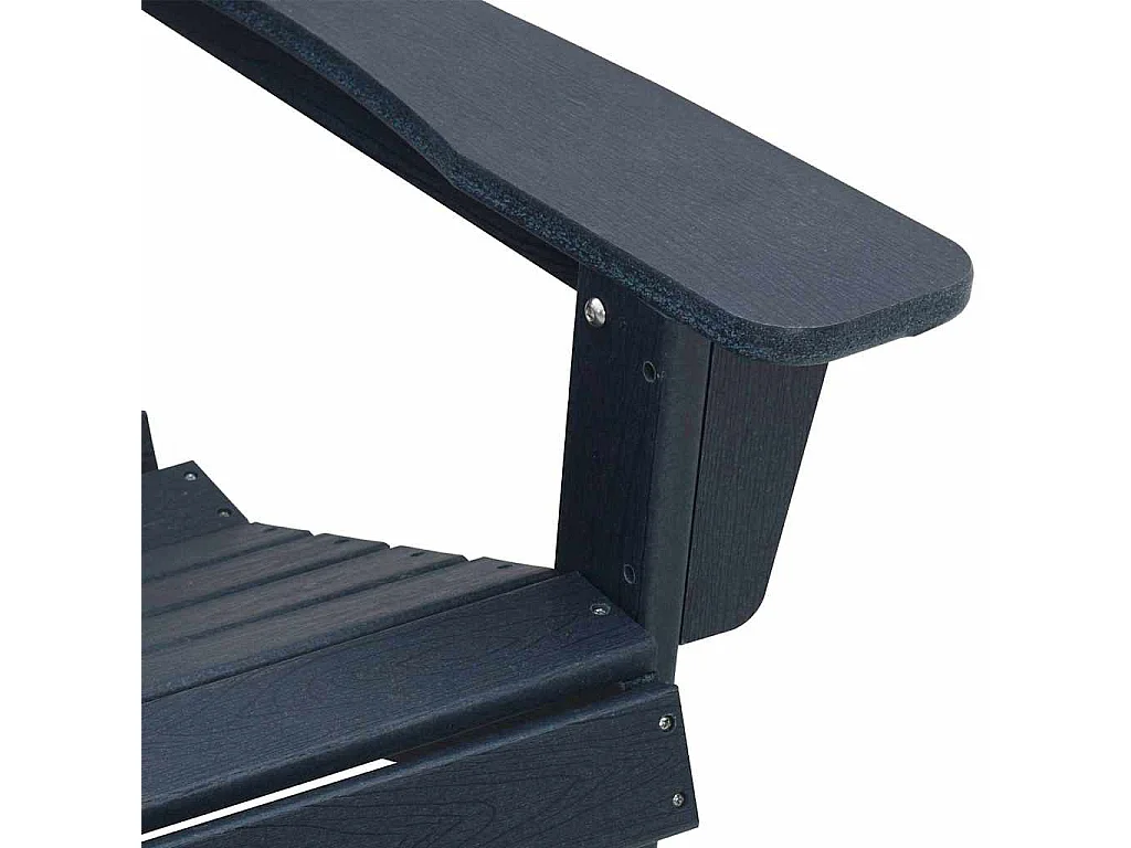 Mobilier de jardin lounge 3 pcs Bleu marine 38 x 38 x 46 cm