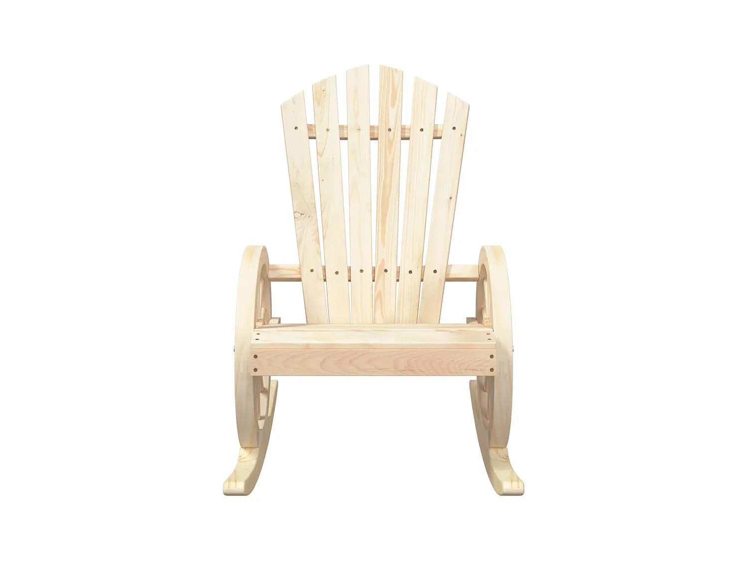 Chaises à bascule Adirondack lot de 2 bois de sapin massif