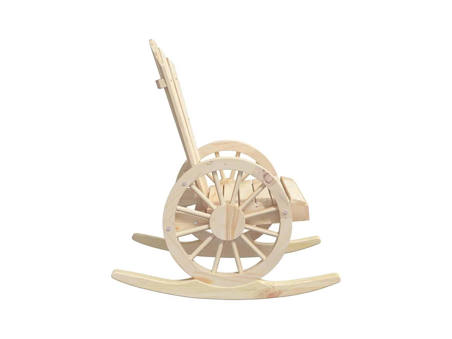 Chaises à bascule Adirondack lot de 2 bois de sapin massif