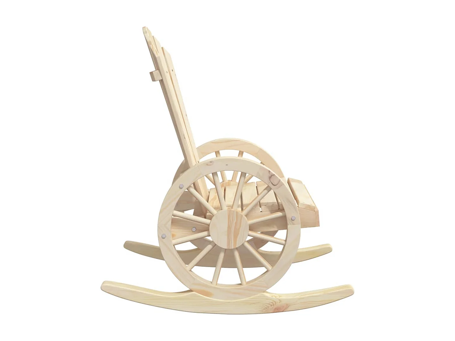 Chaises à bascule Adirondack lot de 2 bois de sapin massif