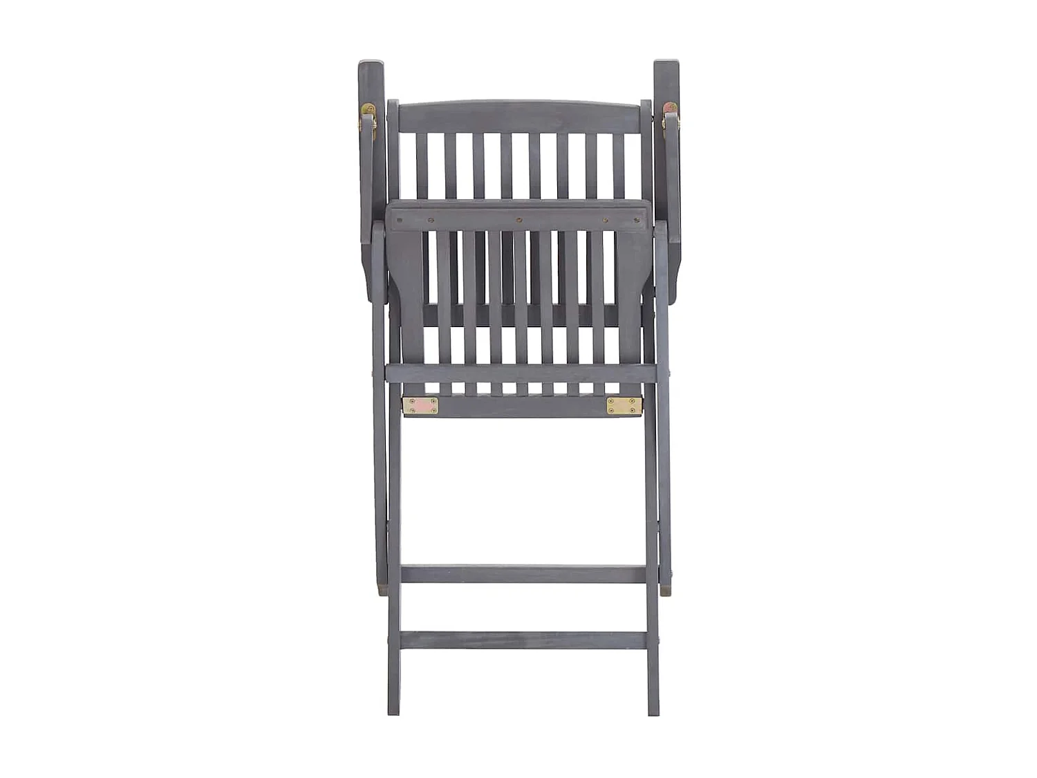 Juego de 6 sillas plegables para exterior con cojines de madera de acacia