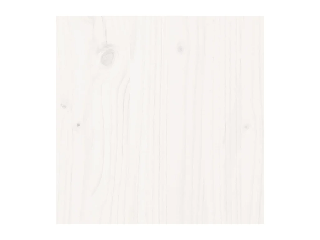 Tabourets de bar lot de 2 blanc 40x42x120 cm bois massif de pin