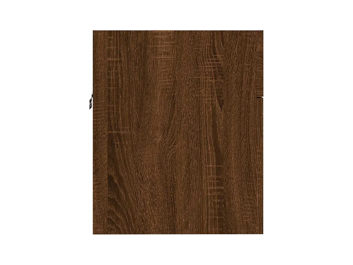 Ensemble de meubles de salle de bain 2 pcs Chêne marron