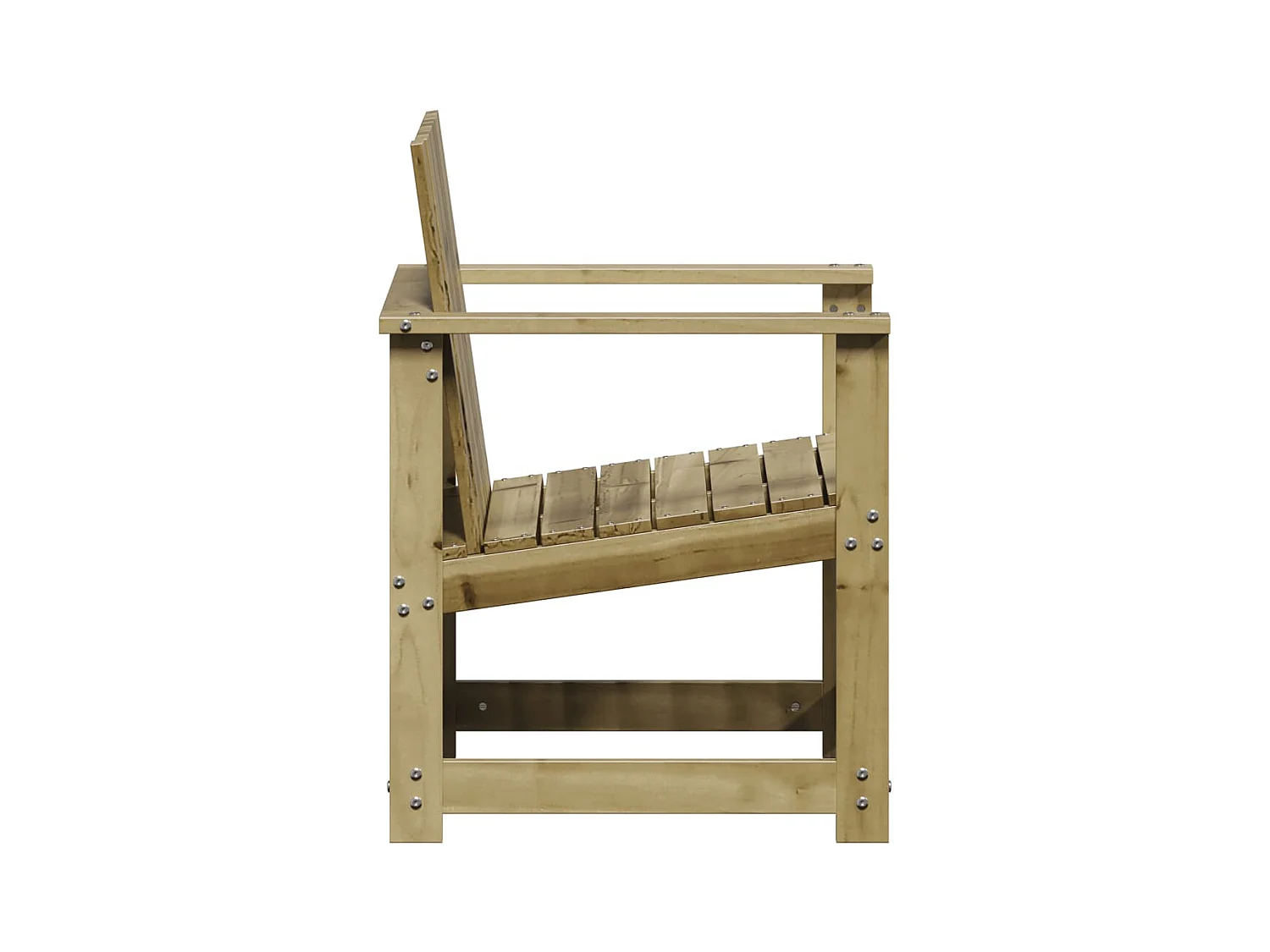 3-delige tuinmeubelset van geïmpregneerd grenenhout