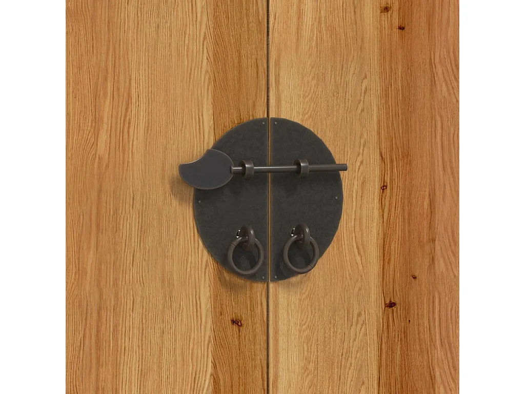 Ensemble de meubles de salle de bain 3 pcs bois de pin massif