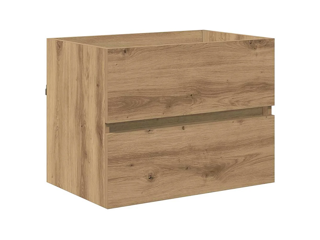 Set de Meubles de Salle de Bain 2 pcs Chêne artisanal