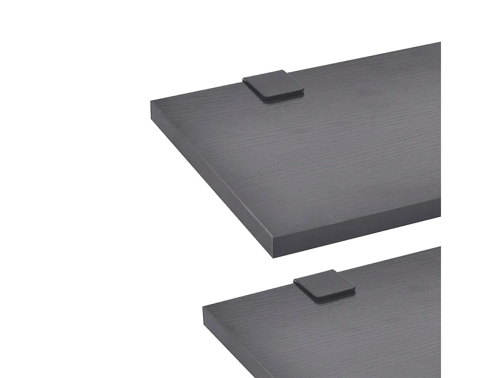 Mueble de baño de 11 piezas con lavabo y grifo Negro