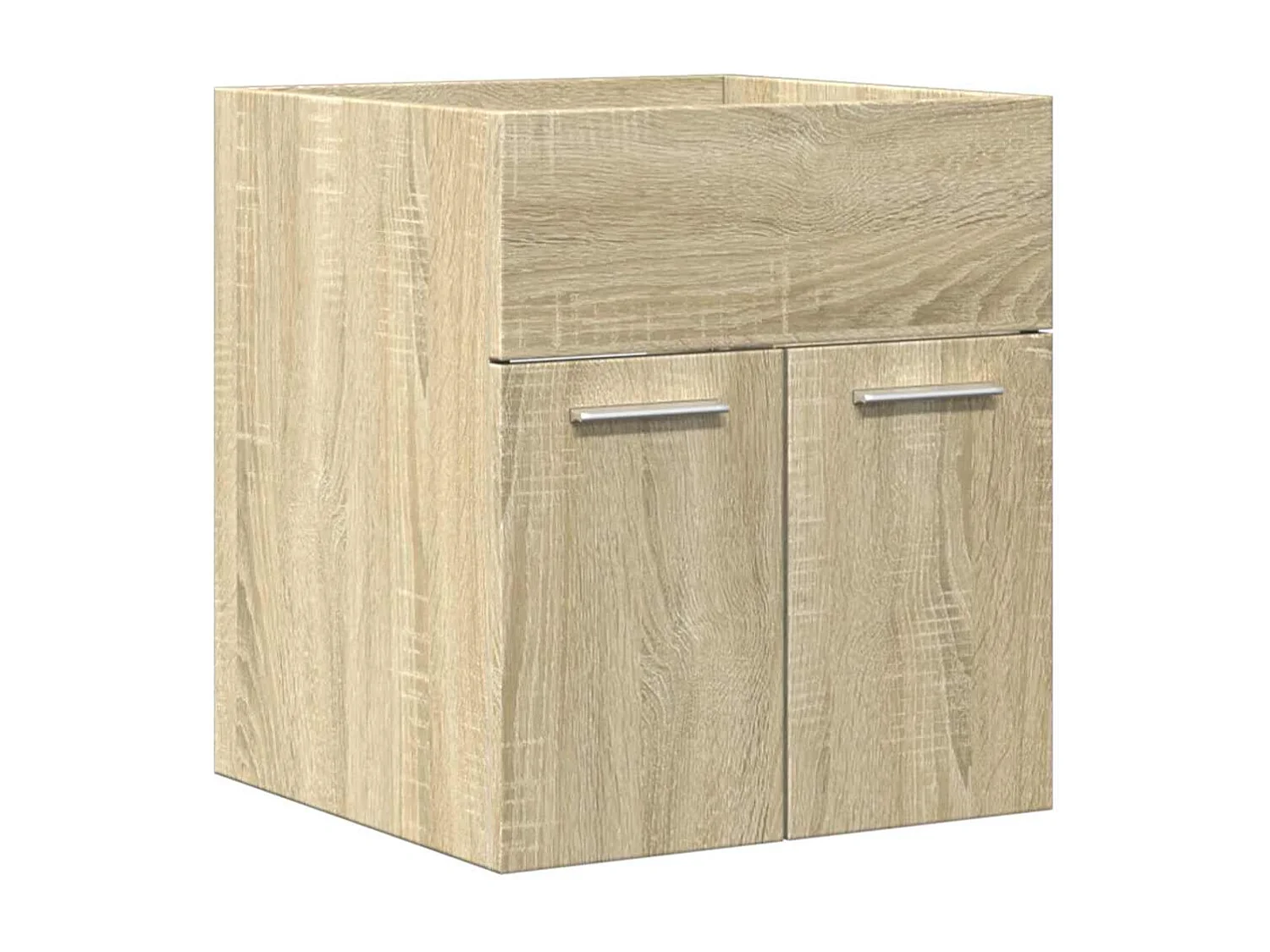 Conjunto de muebles de baño de 2 piezas roble sonoma