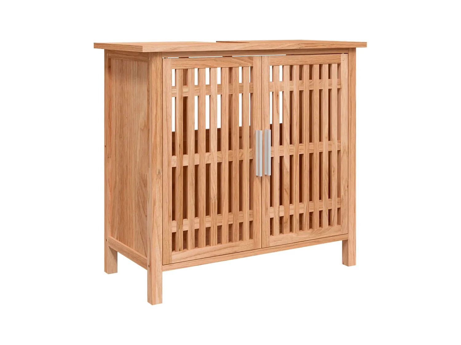 Ensemble de meubles de salle de bain 5 pcs bois massif de noyer