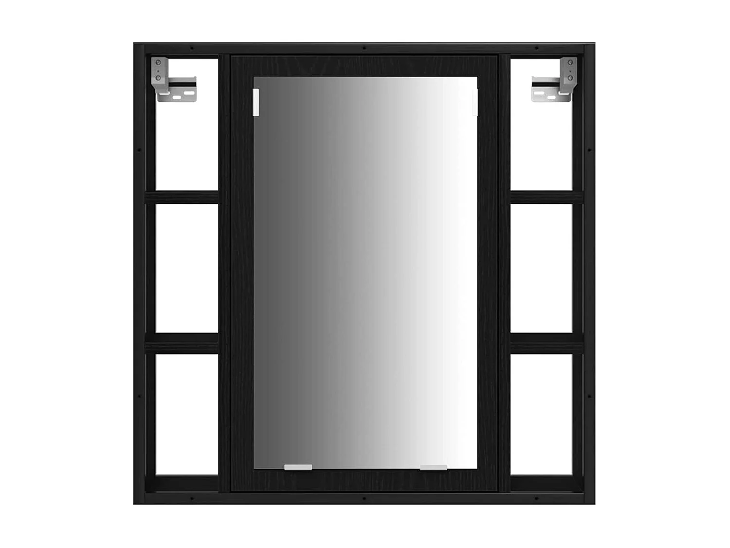 Ensemble de Meubles de Salle de Bain 3 pcs Chêne noir