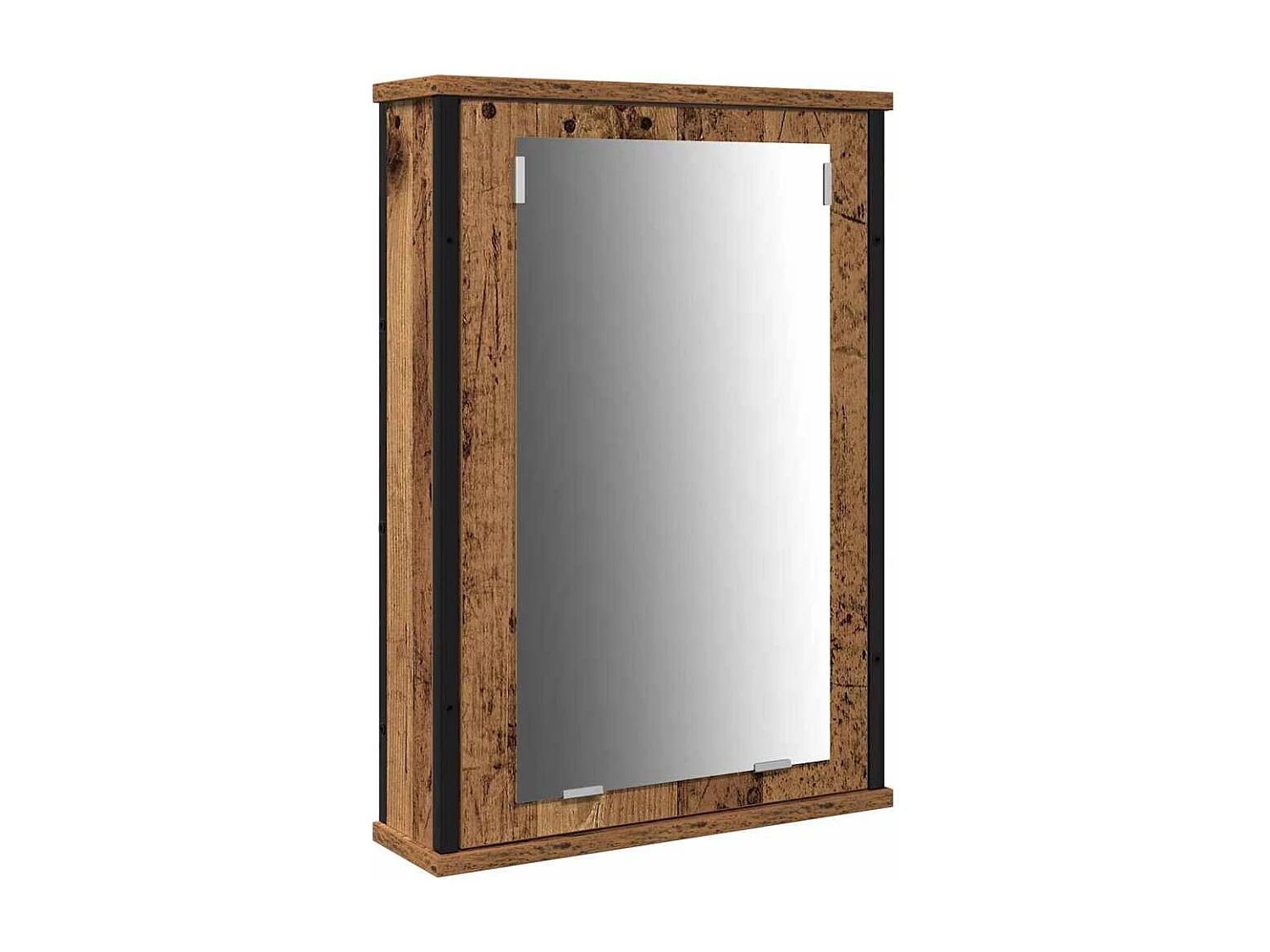 Ensemble de mobilier de salle de bain 3 pcs Bois ancien