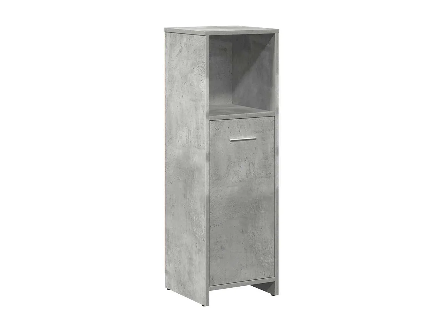 Conjunto de muebles de baño de 3 piezas gris hormigón