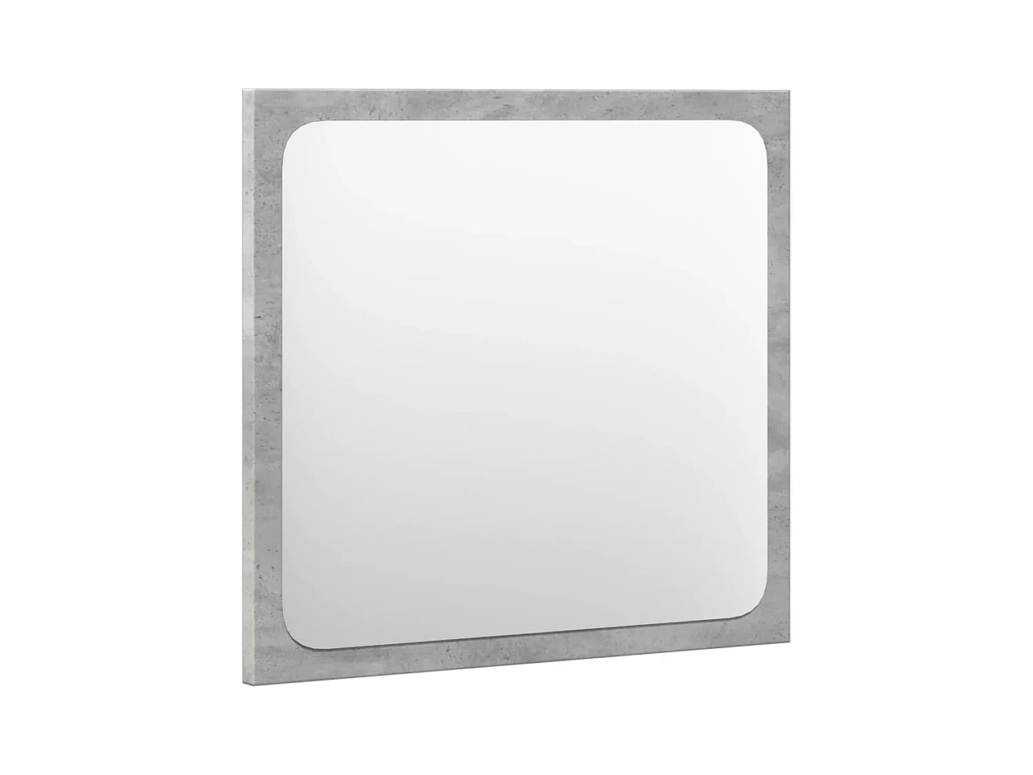 Set di mobili da bagno 3 pezzi grigio cemento