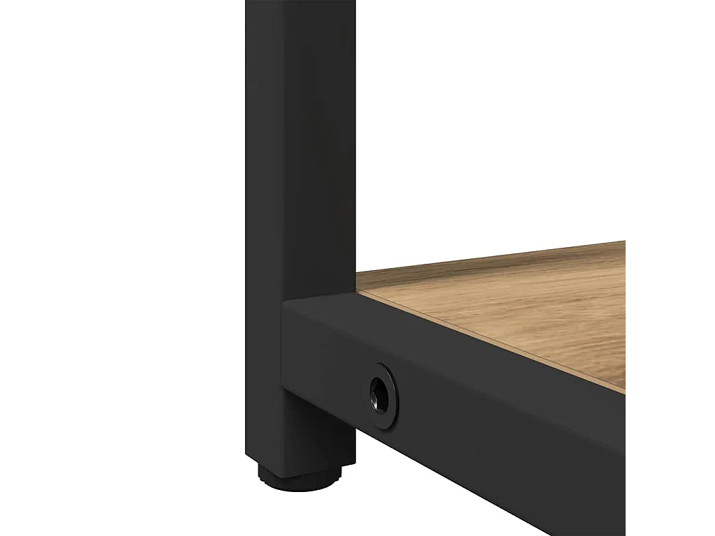 Ensemble de mobilier de salle de bain avec porte 2 pcs Marron