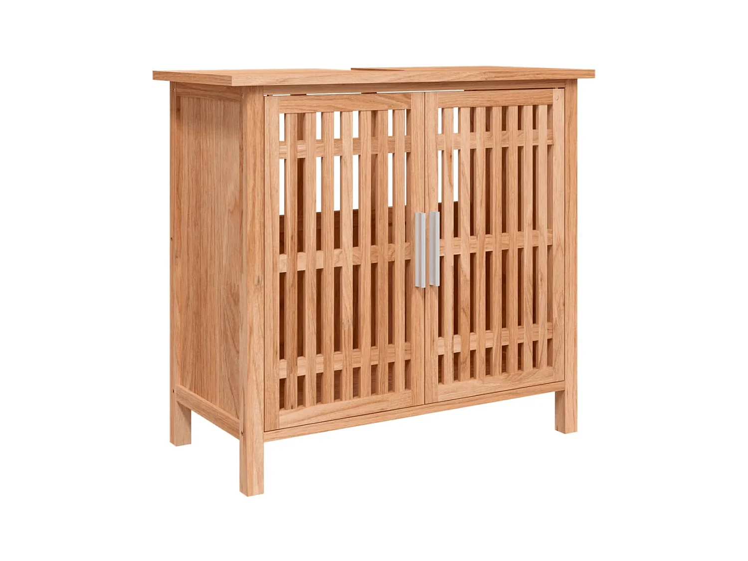 Ensemble de meubles de salle de bain 3 pcs Bois massif de noyer