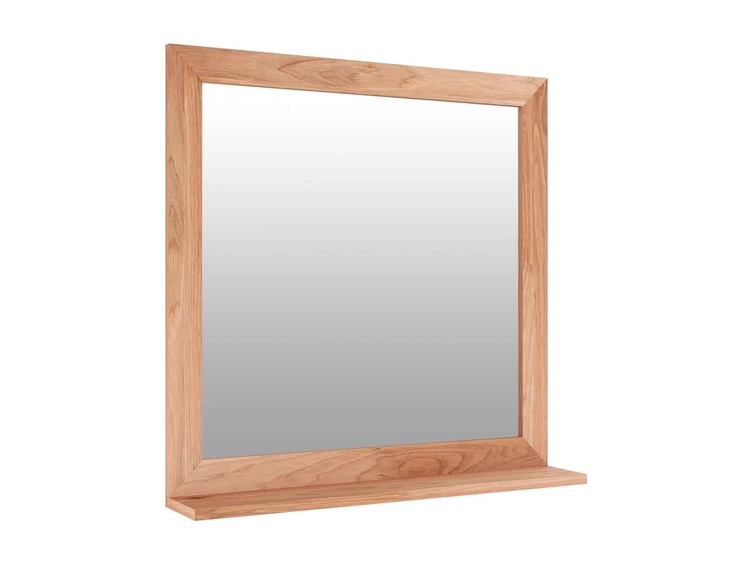 Set di mobili da bagno in legno massello di noce, 3 pezzi