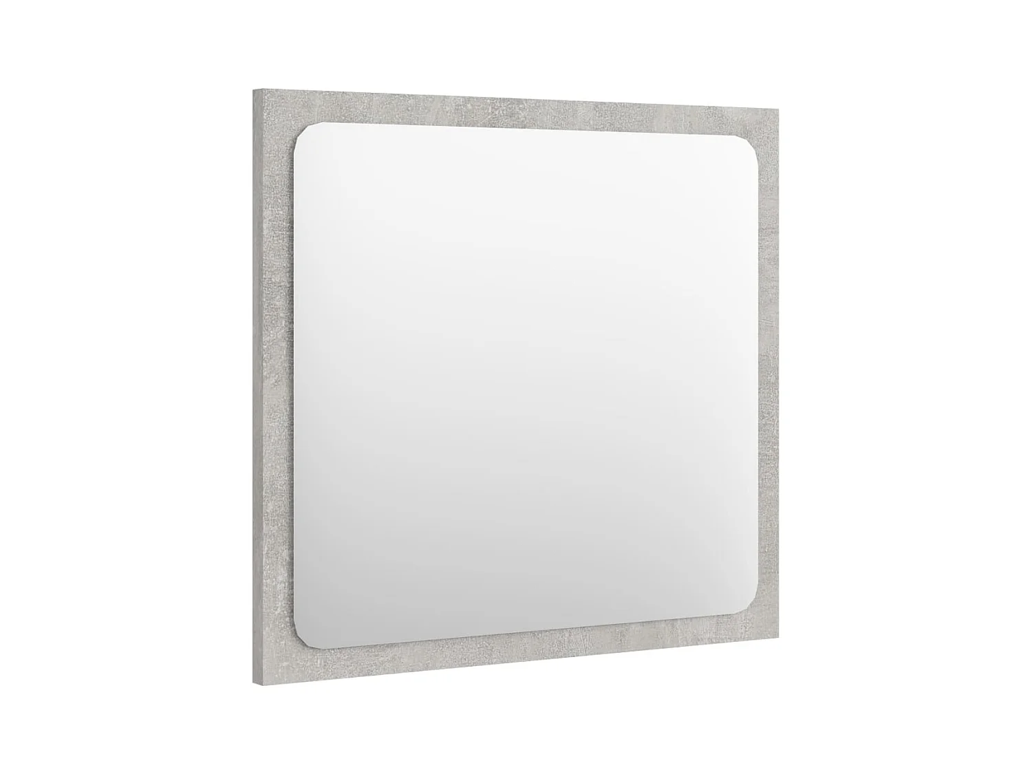 Set di mobili da bagno 3 pezzi grigio cemento