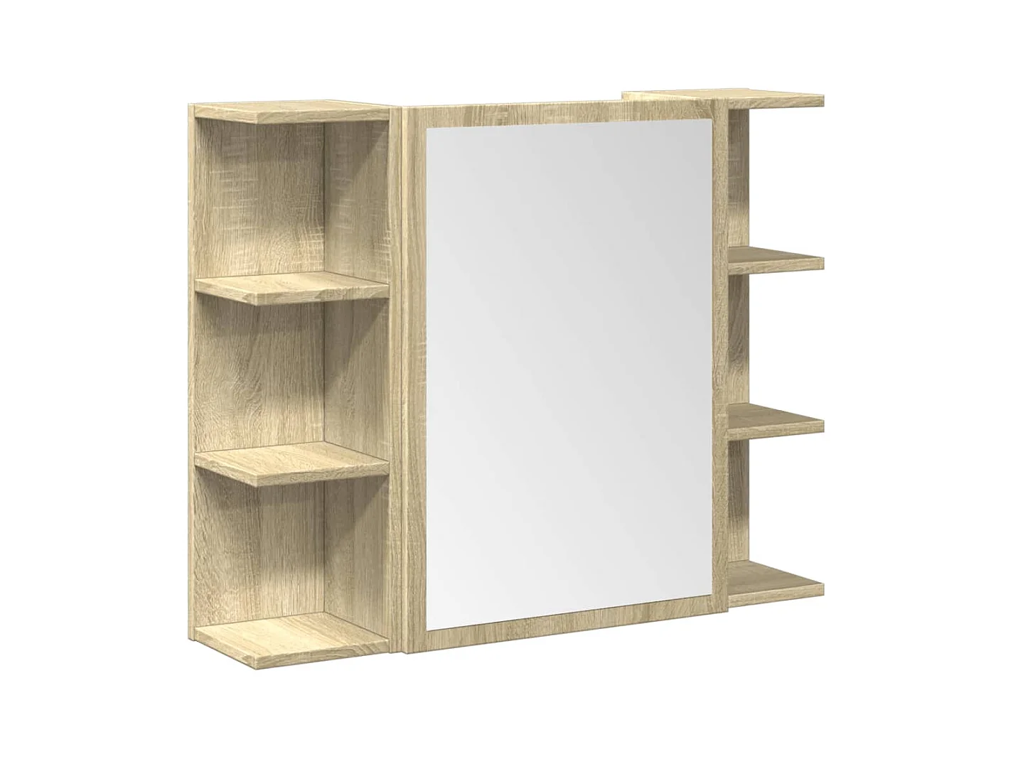 3-delige badkamermeubelset Sonoma Eiken