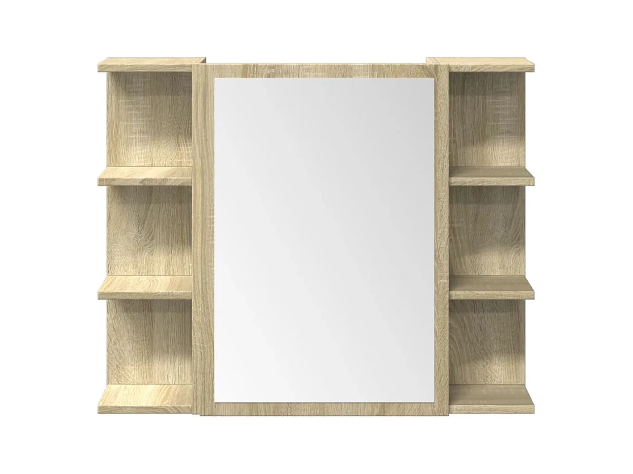 3-delige badkamermeubelset Sonoma Eiken