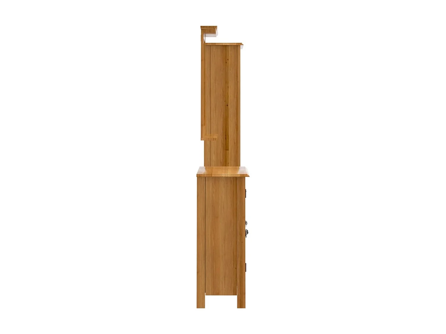 Ensemble de meubles de salle de bain 4 pcs bois de pin massif