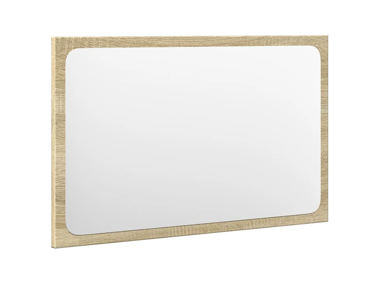 Conjunto de muebles de baño de 3 piezas roble sonoma