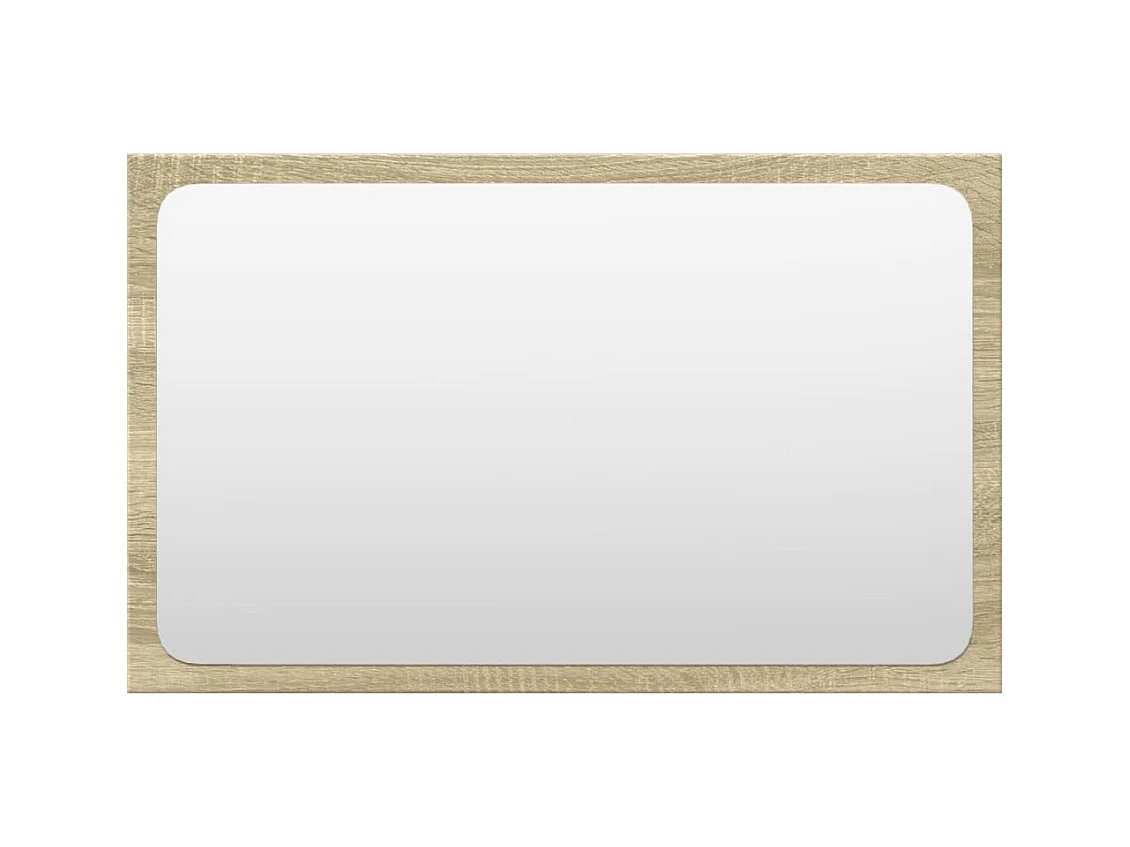 Conjunto de muebles de baño de 3 piezas roble sonoma