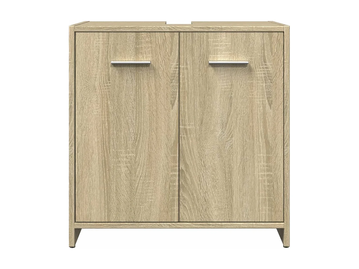 Conjunto de muebles de baño de 3 piezas roble sonoma