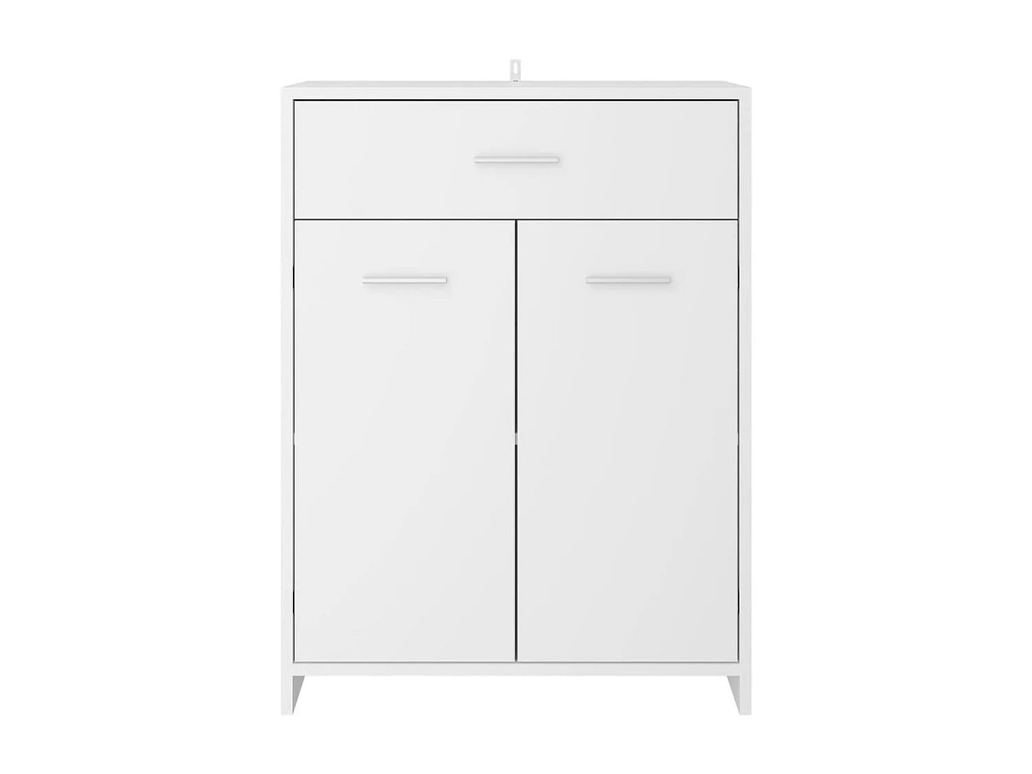 Ensemble de meubles de salle de bain 4 pcs Blanc