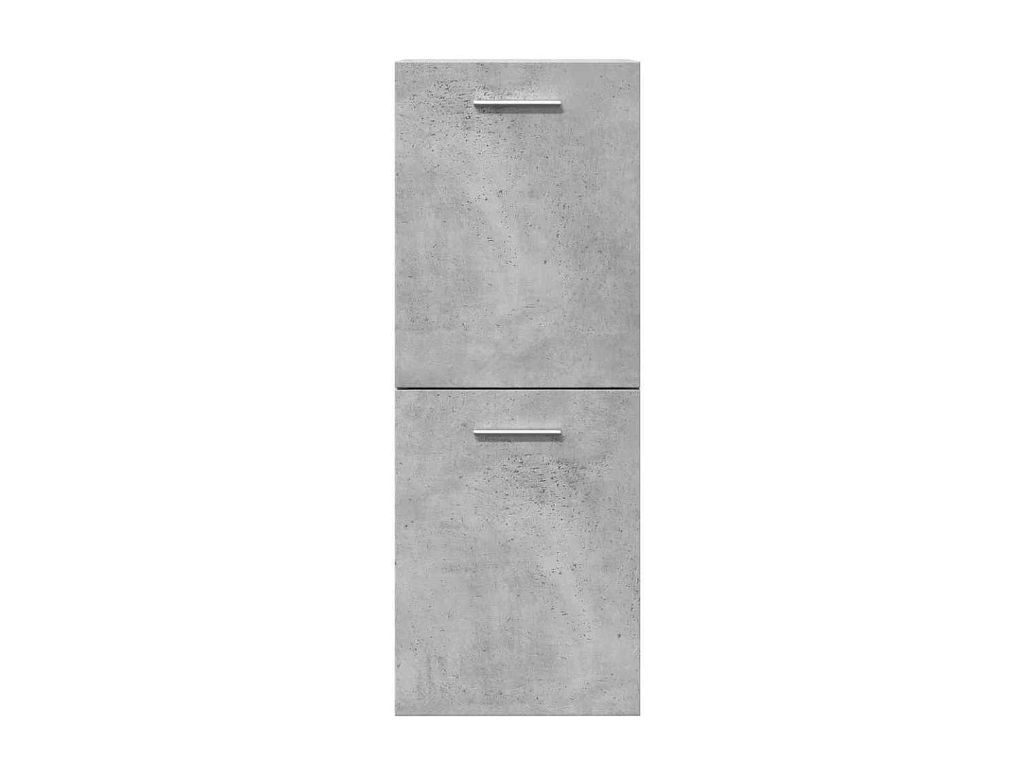 Set di mobili da bagno 4 pezzi grigio cemento