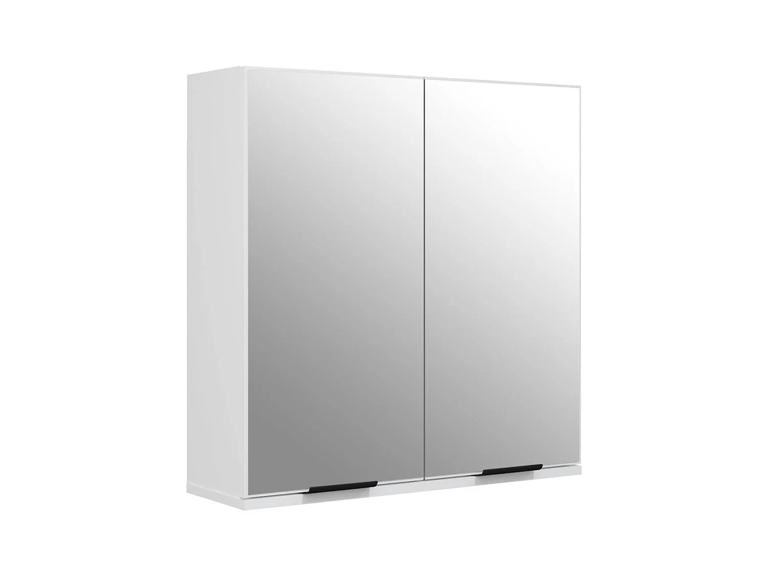 Meubles de salle de bain 4 pcs Blanc Bois d'ingénierie