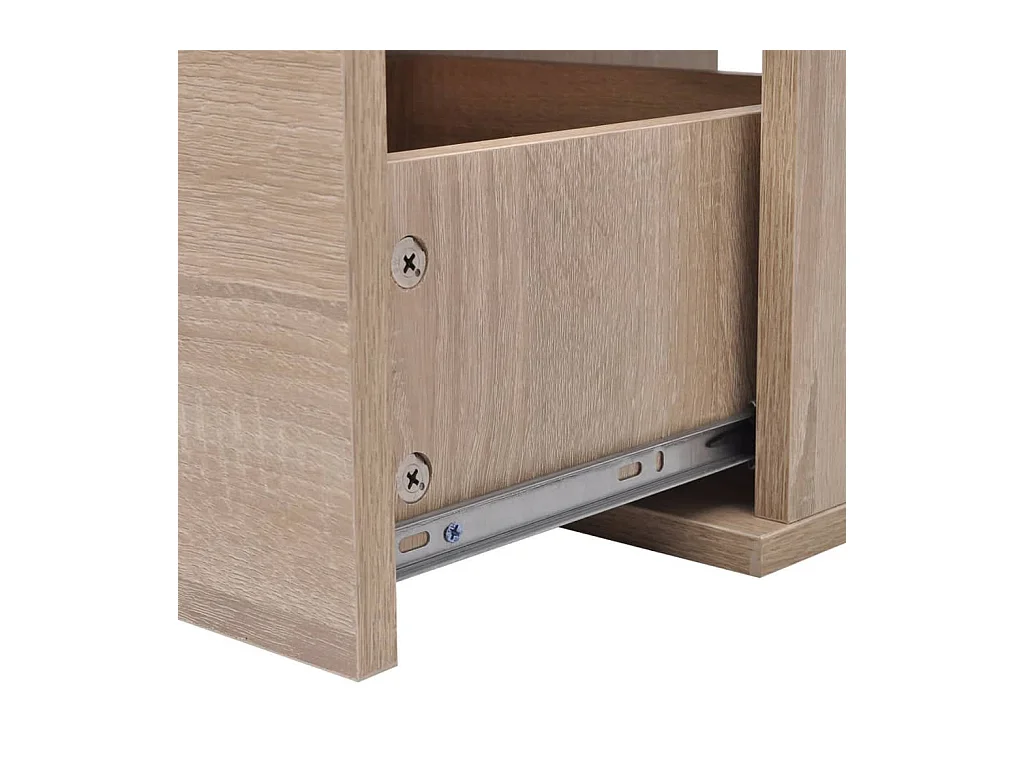 11-delige badkamerkast met wastafel en kraan Beige