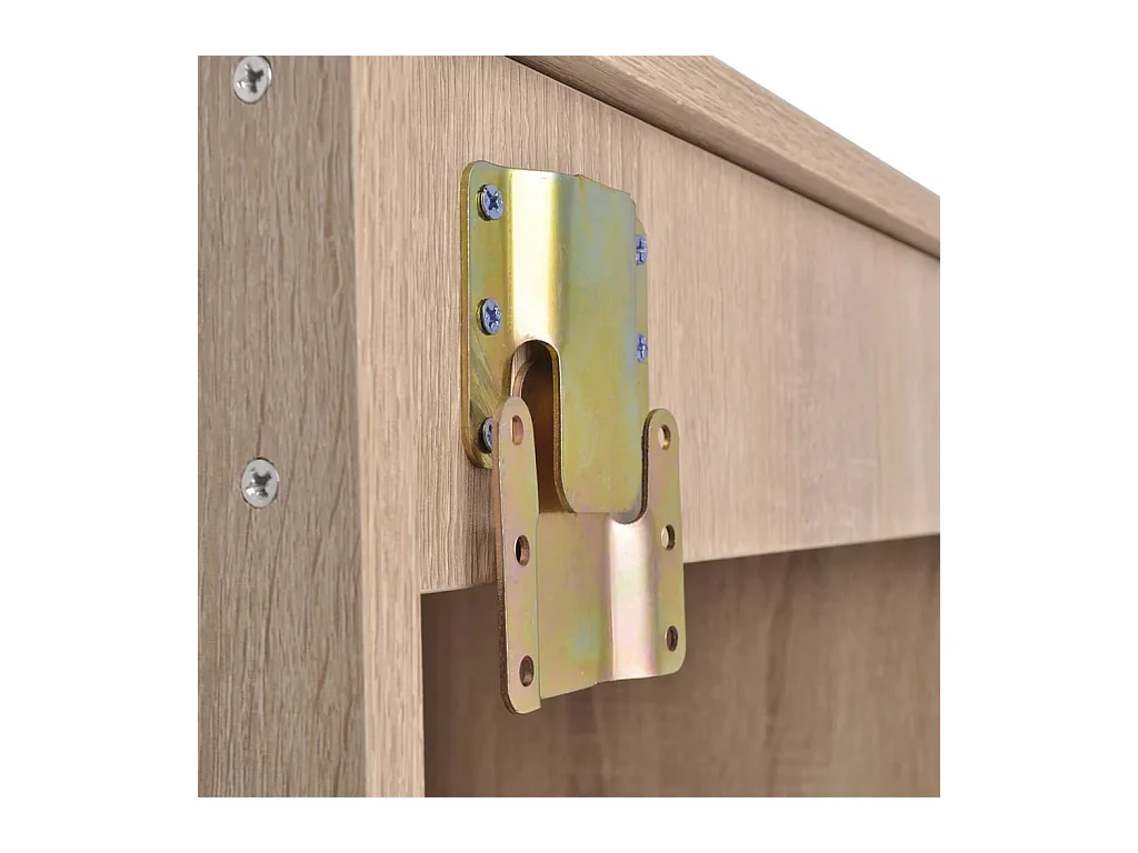 11-delige badkamerkast met wastafel en kraan Beige