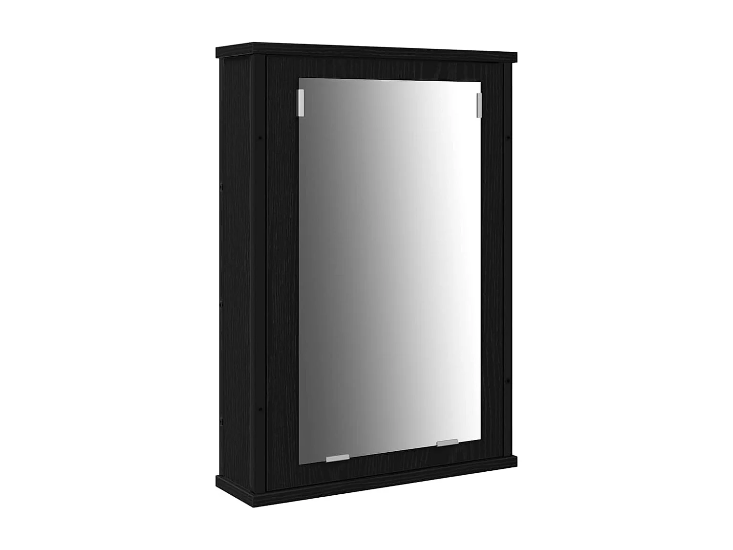 Set di mobili da bagno 3 pezzi Rovere nero