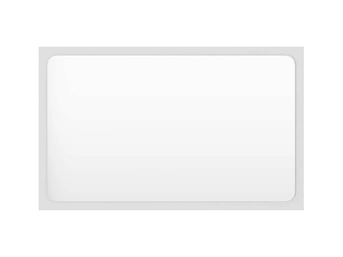 Ensemble de meubles salle de bain 2 pcs blanc bois d'ingénierie