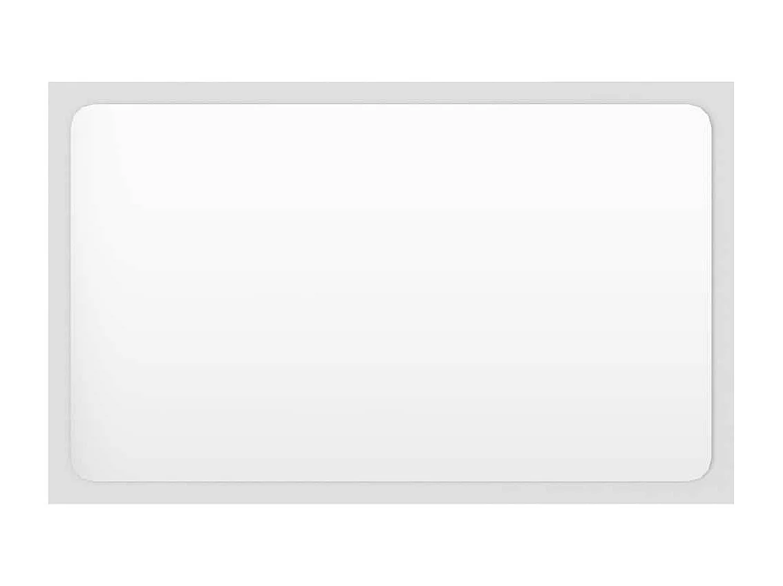 Ensemble de meubles salle de bain 2 pcs blanc bois d'ingénierie