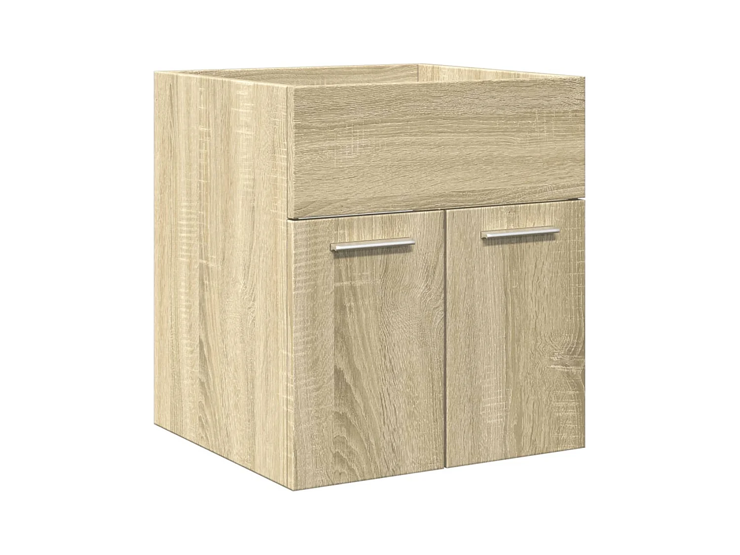 3-teiliges Badmöbel-Set Sonoma-Eiche