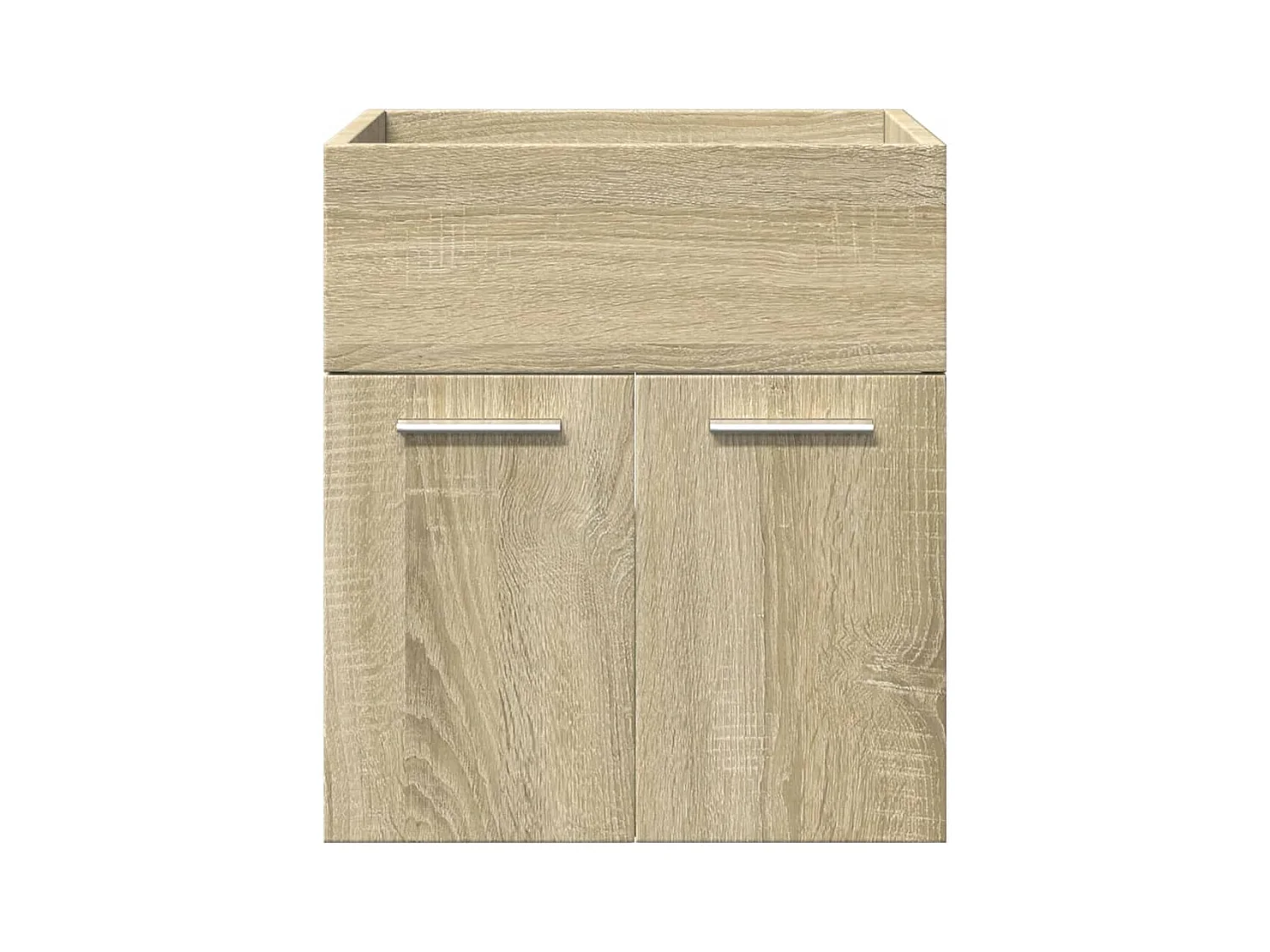 3-teiliges Badmöbel-Set Sonoma-Eiche