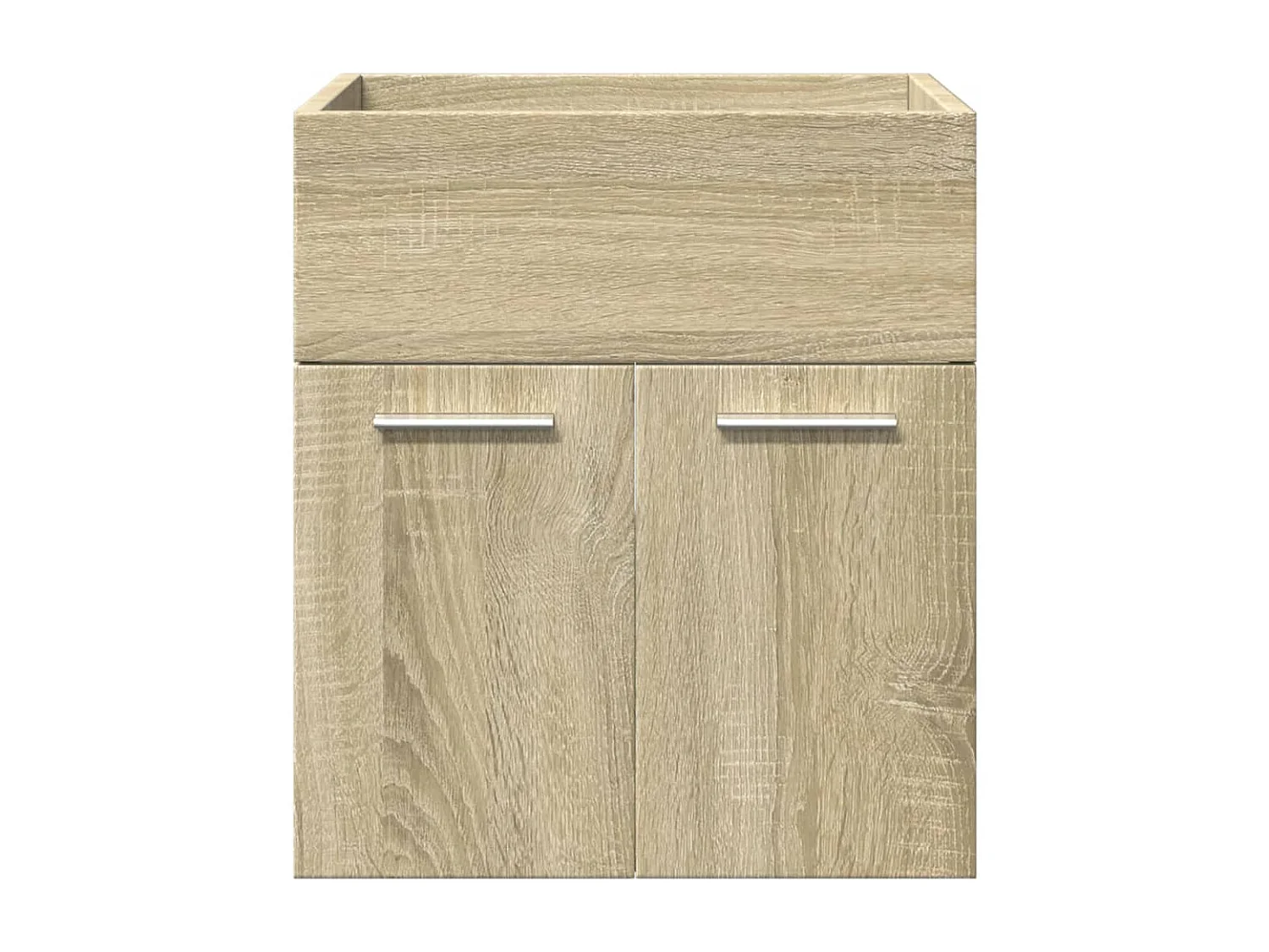 Conjunto de muebles de baño de 3 piezas roble sonoma