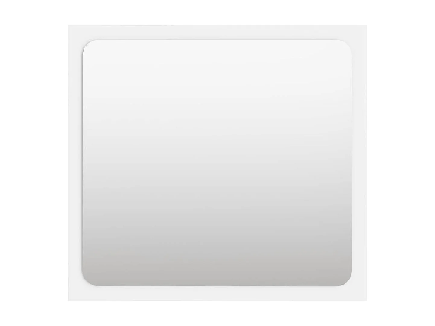 Conjunto de muebles de baño de 2 piezas de aglomerado blanco