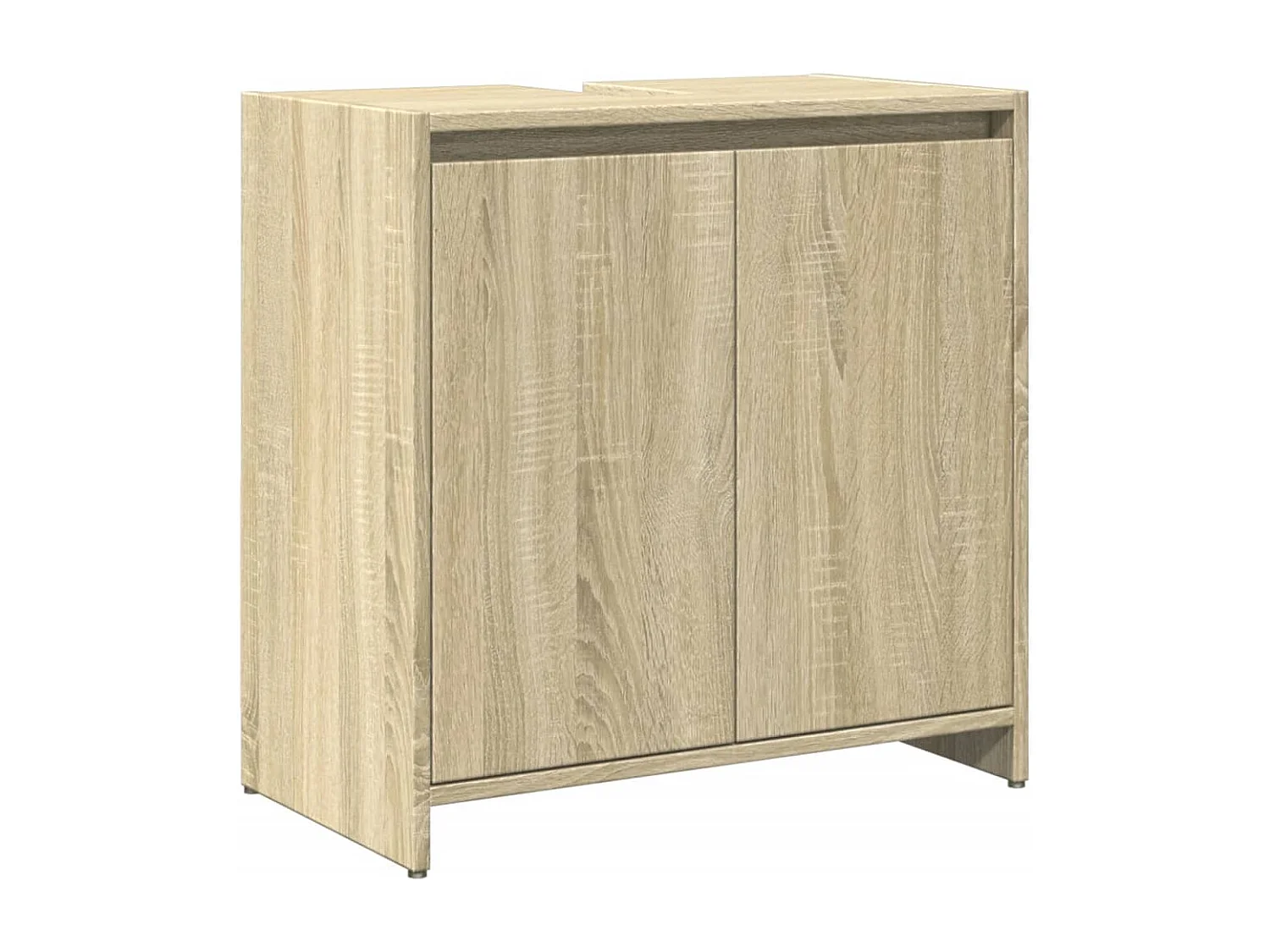 Set di mobili da bagno 3 pezzi in rovere Sonoma