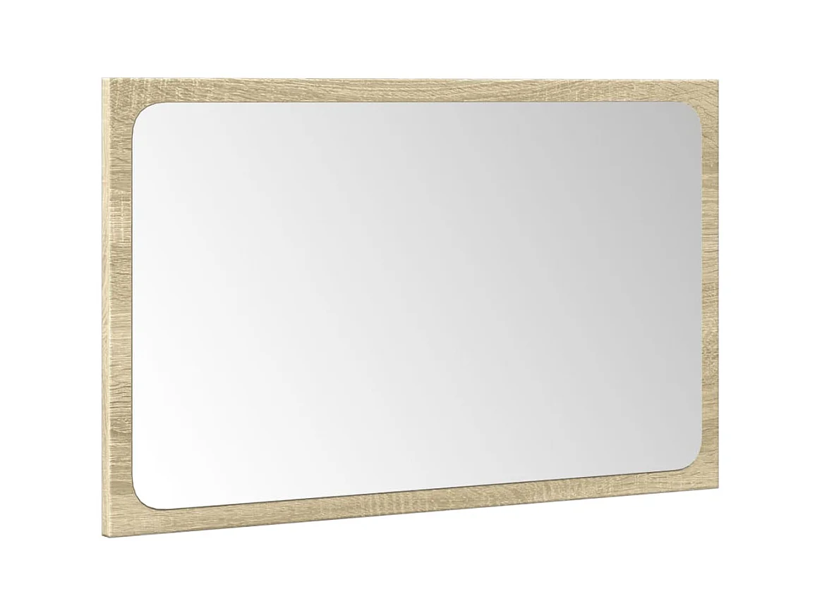 Conjunto de muebles de baño de 3 piezas roble sonoma