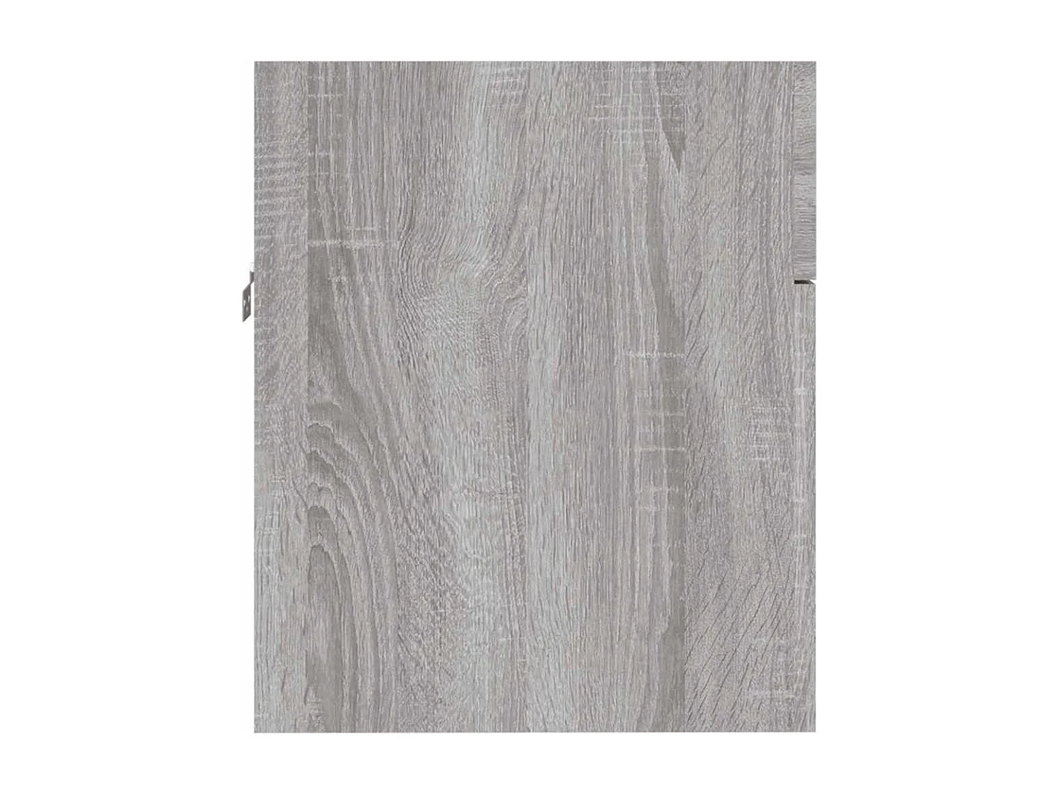 Ensemble de meubles de salle de bain 2 pcs Sonoma gris