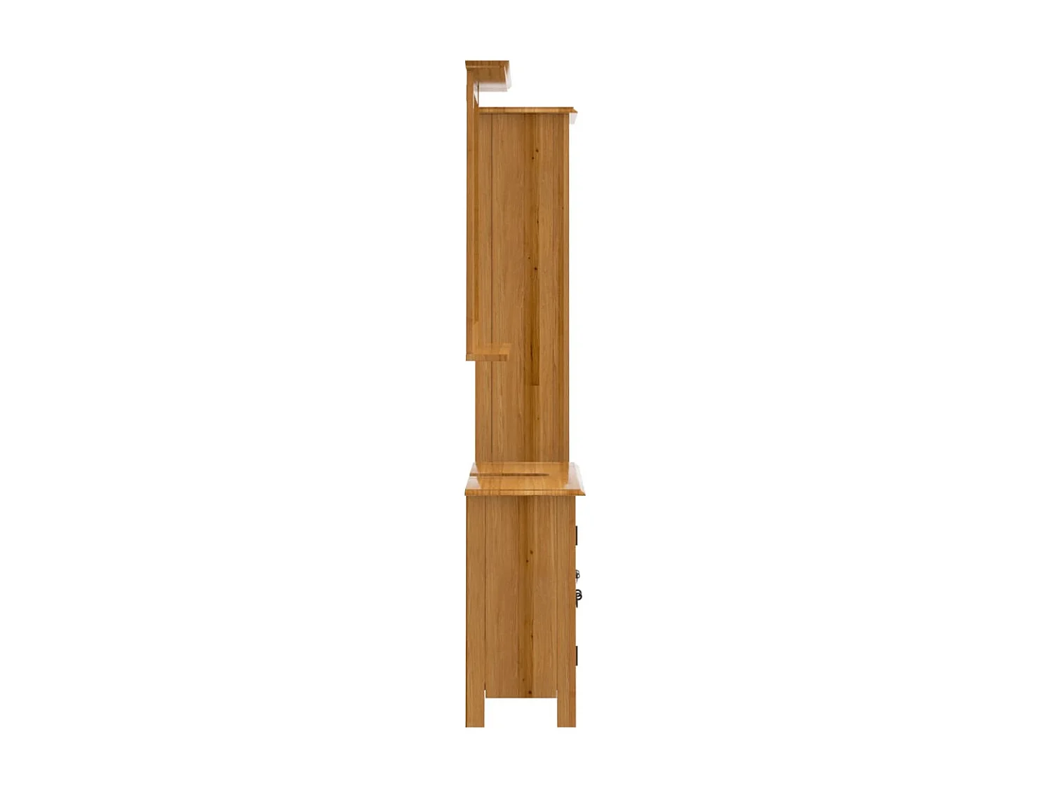 Ensemble de meubles de salle de bain 3 pcs bois de pin massif