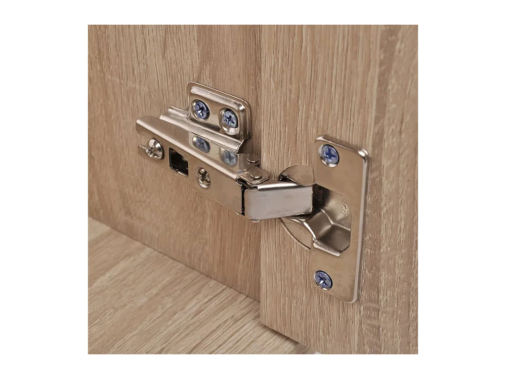 Driedelig beige badkamermeubel